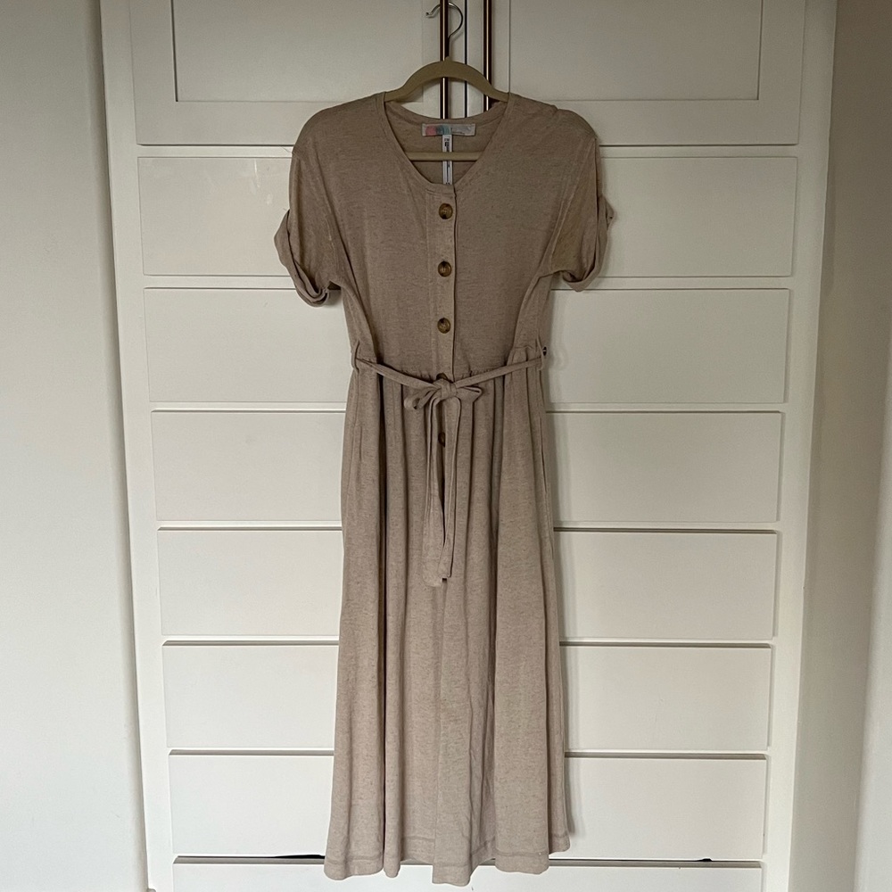 Free people wide leg crop jumpsuit
